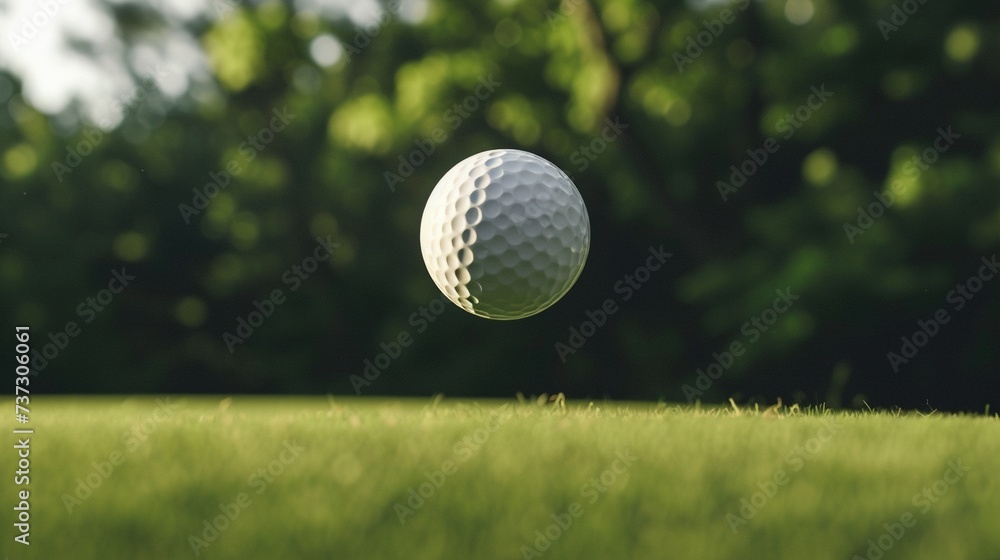 Focus on the Golf Ball