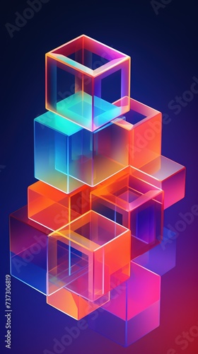 Holographic 3D Geometric Shapes