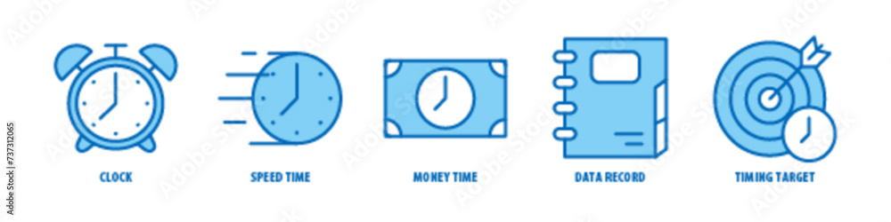 Time Manager, Discussion, Brainstorm, Time Reward, Time Bomb editable stroke outline icons set isolated on white background flat vector illustration. Time Manager, Discussion, Brainstorm, Time Reward, Time Bomb editable stroke outline icons set isolated on white background flat vector illustration.