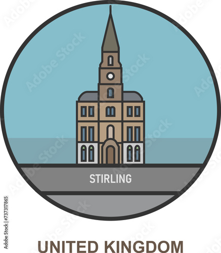 Stirling. Cities and towns in United Kingdom