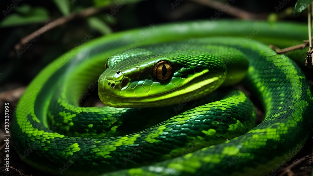 green snake in the grass green snake in the grass