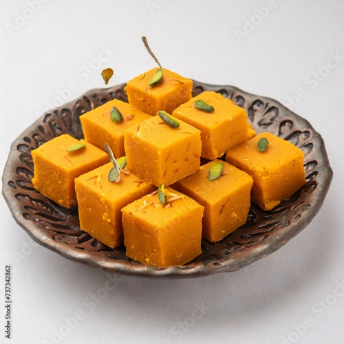 mango barfi photo