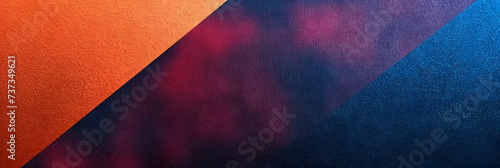 abstract Color gradient  grainy  Black dark blue gray copper red brown burn orange noise textured grain backdrop header poster banner cover design. .Geometric shape.Stripe line angle. 