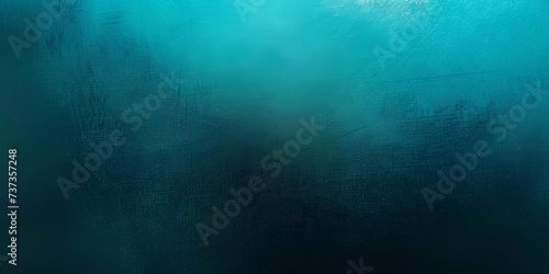 abstract Color gradient  grainy background,Black dark light jade petrol teal blue green noise textured grain backdro header poster banner cover design.mix silk satin bright Rough blur grungy, photo