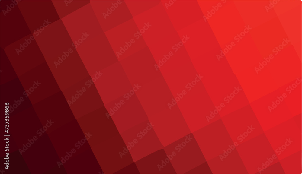 Gradient red background. Geometric texture of light-dark red squares. The substrate for branding, calendar, post, wallpaper, poster, banner, cover. A place for your design or text. Vector illustration Gradient red background. Geometric texture of light-dark red squares. The substrate for branding, calendar, post, wallpaper, poster, banner, cover. A place for your design or text. Vector illustration