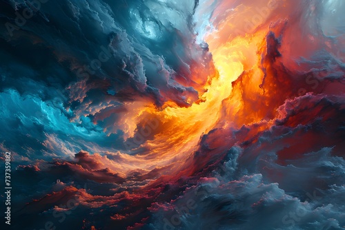 abstract background  cosmic nebula photo