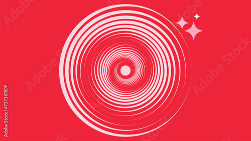 Abstract spiral women day purple color background. This simple minimalist background can be used as a banner or wallpaper.