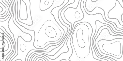 abstract pattern with lines. background of the topographic map. elevation contouring outline cartography texture. geographic abstract grid. futuristic wireframe landscape background photo