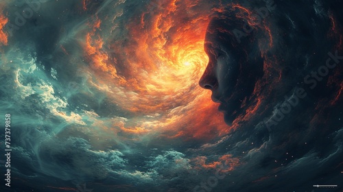 Abstract Representation Of Anxiety Wallpaper
