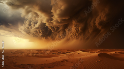 Natural Disaster, Desert Storm, Sandstorm.
