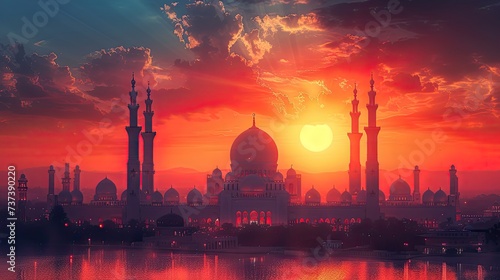 minimalist islamic background image for wallpaper laptop photo