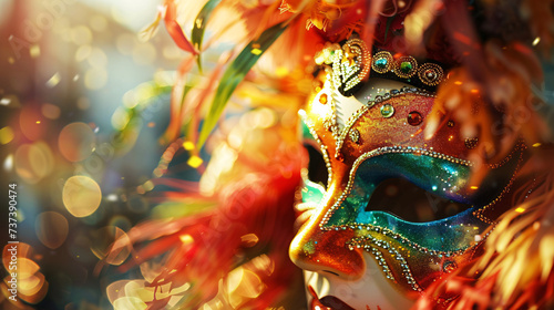 venetian carnival mask © deniew