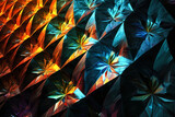 abstract multicolored fractal