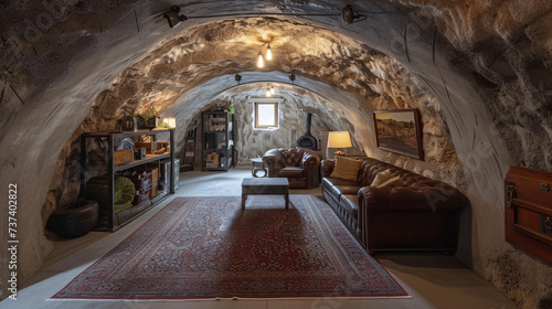modern prepper bunker for rich people saving life war