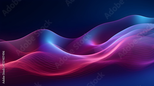 Abstract background blue and pink color with gaussian blur smooth and waves concepts,,
Abstract multicolor wavy line of light, neon glowing lines, magic energy space light concept, abstract backgroun
 photo