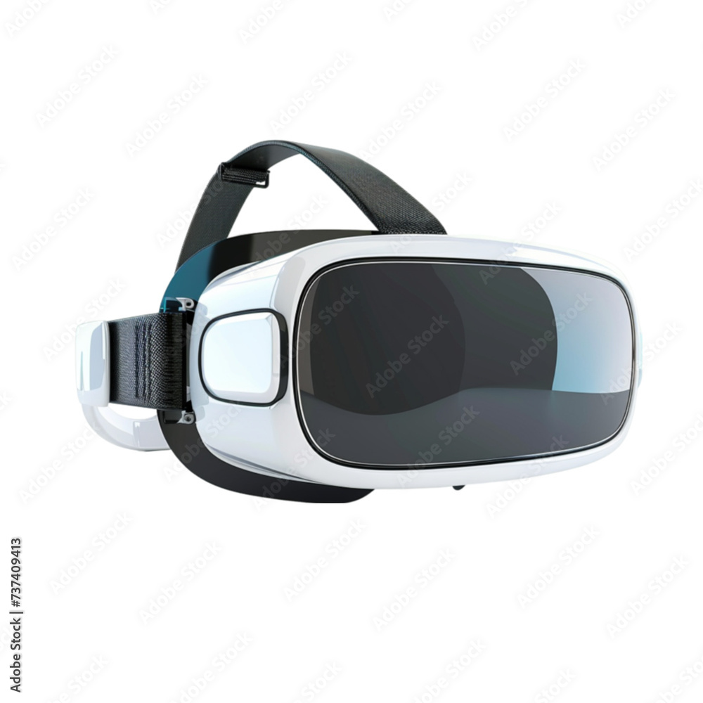 VR glasses isolated on a white background with clipping path. VR glasses isolated on a white background with clipping path.
