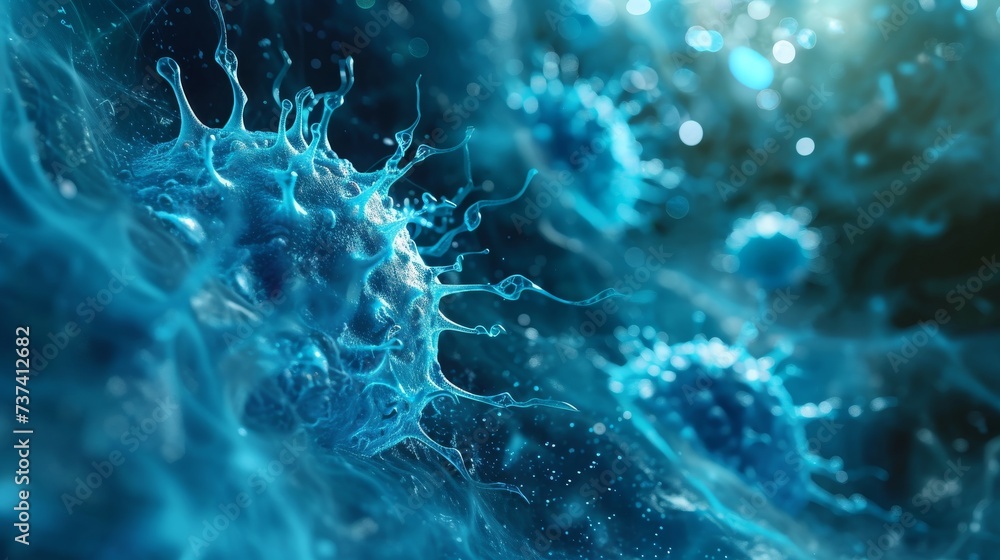 Bacteria and microorganism cells Bacteria and microorganism cells