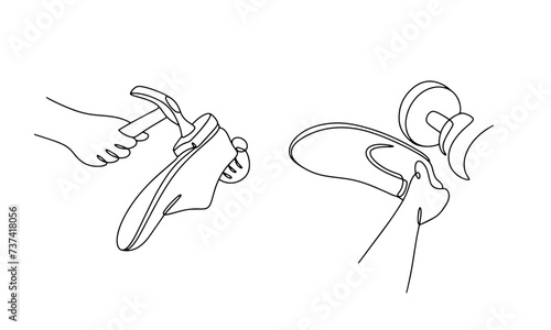 Shoemaker. Shoes. Shoe making. Profession