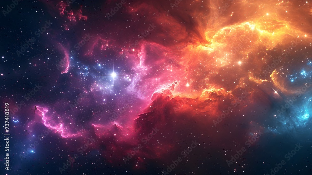 Cosmic Odyssey: Colourful Cosmos Background with Space and Cosmic Dust, Hand Edited Generative AI Cosmic Odyssey: Colourful Cosmos Background with Space and Cosmic Dust, Hand Edited Generative AI
