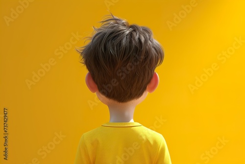 back of a child