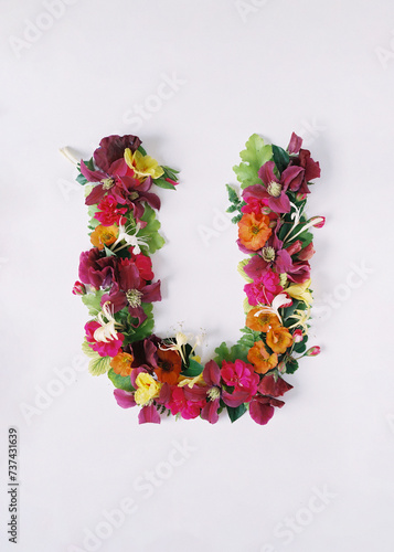 Floral Alphabet 