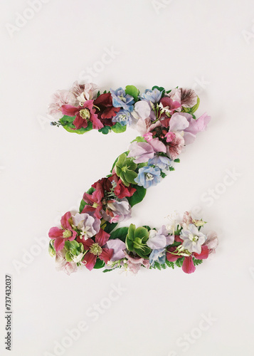Floral Alphabet 