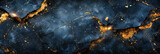 Cosmic Nebula and Stars, Deep Space Astronomy Exploration, Blue and Black Galaxy Illustration