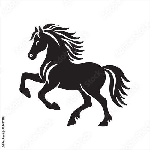 Horse Vector Art  Icons  and Graphics