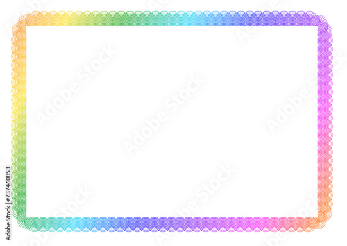 frame or border for certificate 