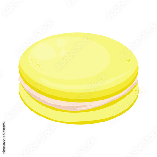 yellow macarons