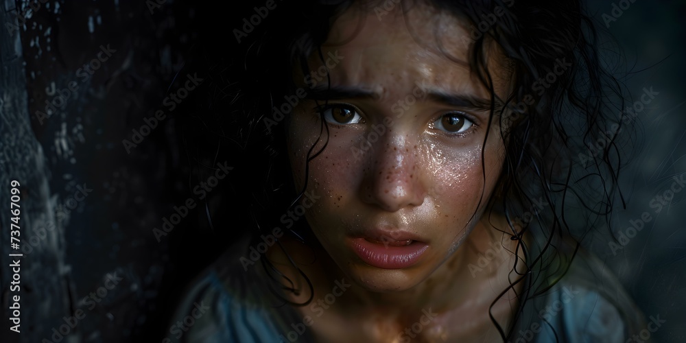 A distressed young girl expressing her emotions with tears and frustration. Concept Emotional Portraits, Distressed Youth, Expressive Tears, Frustration and Emotion A distressed young girl expressing her emotions with tears and frustration. Concept Emotional Portraits, Distressed Youth, Expressive Tears, Frustration and Emotion