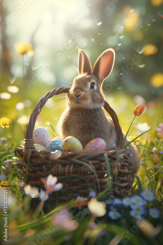 hase, hase, ostern, tier, gras, feldhase, wild, urlaub, ei, frühling, säugetier, ohr, braun, spielsachen, natur, fell, ei, feld, osterfest, osterhase, feier, baby, hübsch, dekoration, osterhase, bild photo