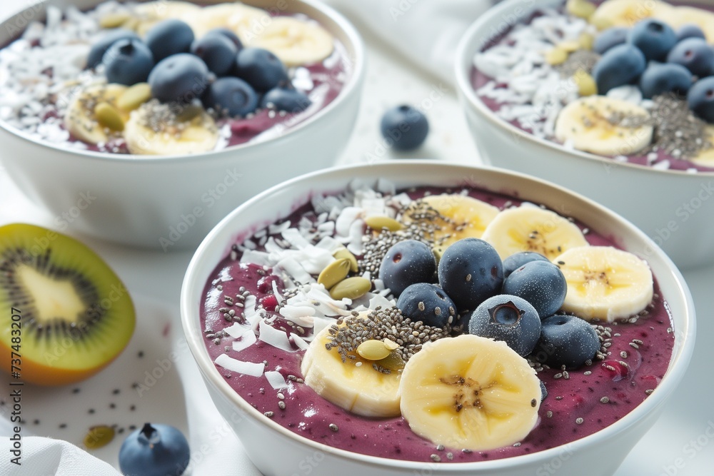 Health Day Freshness Smoothie Bowls Bursting with Antioxidants Health Day Freshness Smoothie Bowls Bursting with Antioxidants