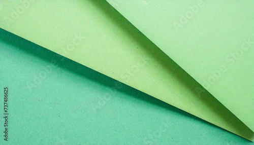 green pastel color paper texture background or cardboard surface from a paper box for packing and for the designs decoration and pattern abstract concept