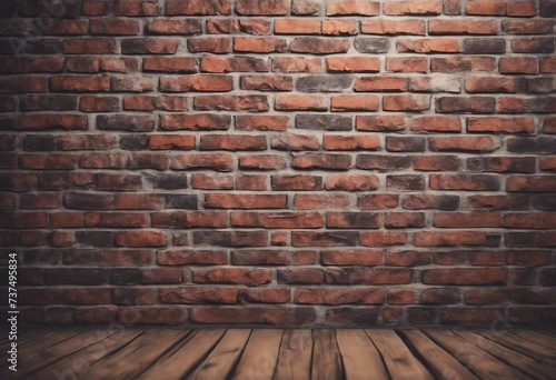 Brick Wall Background for copy space or message text Old brick Patter Texture