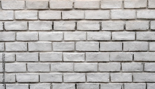 simple grungy white brick wall with light gray shades seamless pattern surface texture background