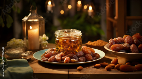 Elevate your Ramadan experience with the indulgent flavors of dates and almonds  a feast for the senses. 