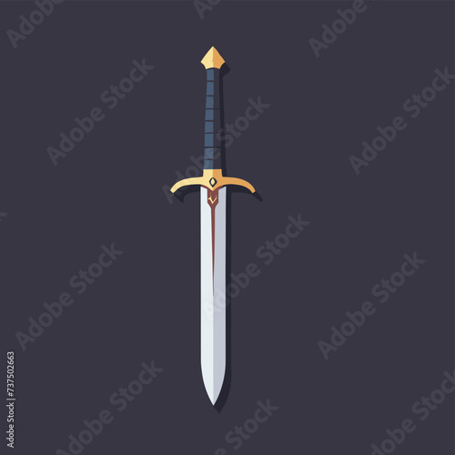Sword illustration vector design