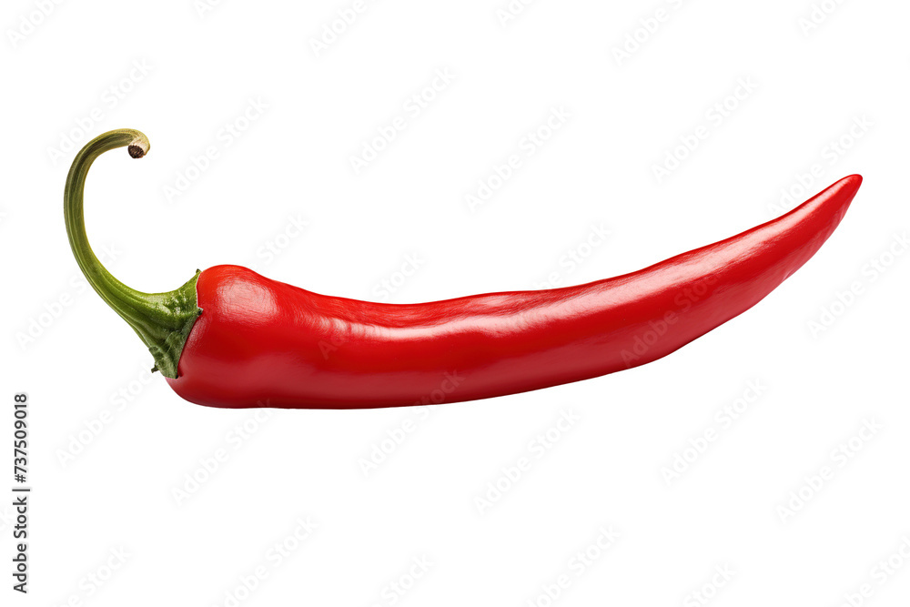 Fresh Red Chilies on Transparent Background, Ai Generated Fresh Red Chilies on Transparent Background, Ai Generated