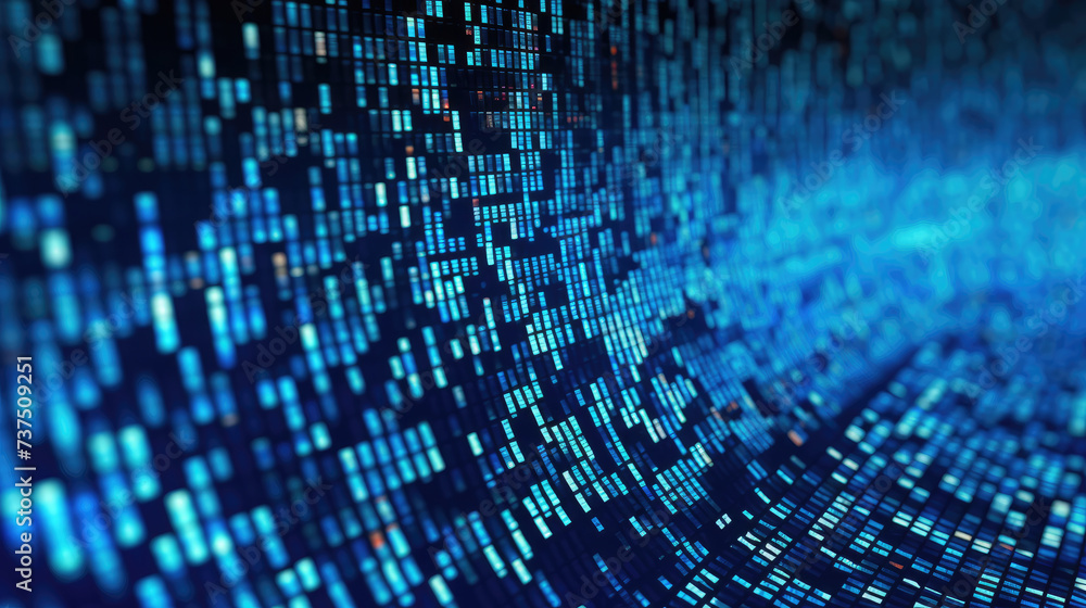 Digital binary data background Digital binary data background