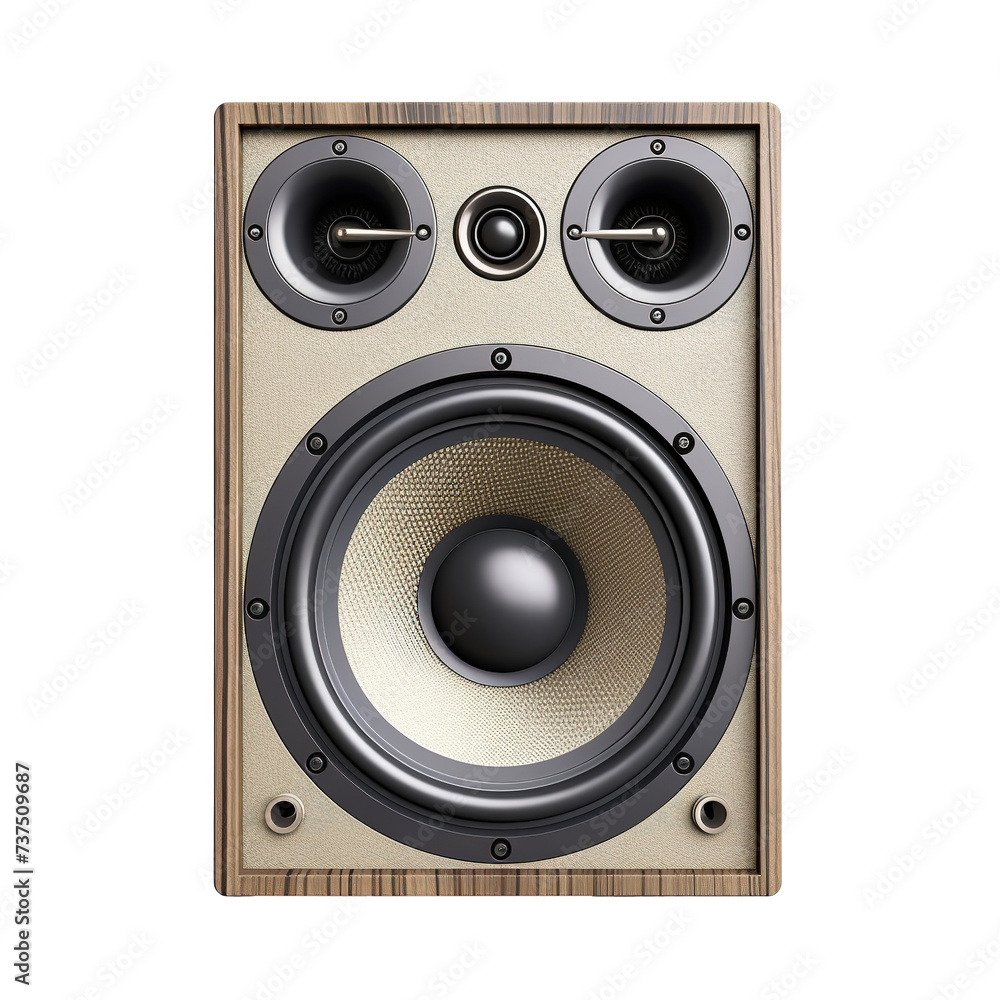 Speaker on Transparent Background, Ai Generated Speaker on Transparent Background, Ai Generated