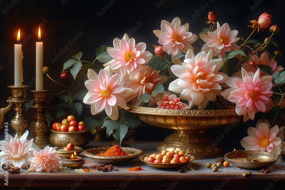 Flower Power A Bouquet of Fresh and Vibrant Flowers Generative AI Flower Power A Bouquet of Fresh and Vibrant Flowers Generative AI