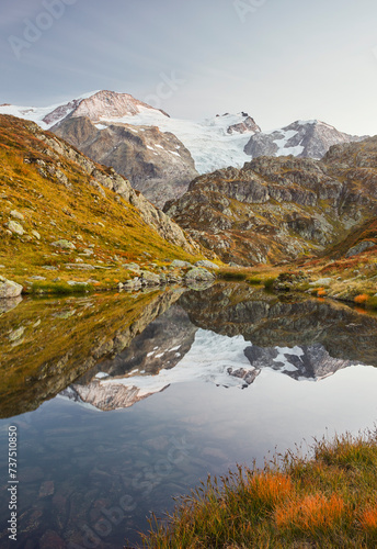 Gwächtenhorn, Vordertierberg, Steingletscher, Bern, Schweiz photo