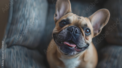 French bulldog smiling © XtravaganT