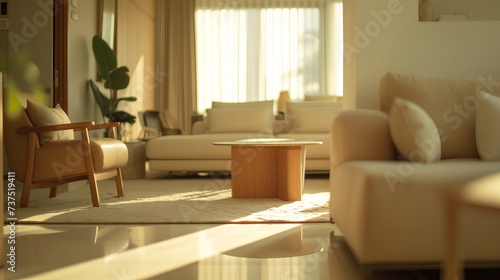 Cozy living room interior