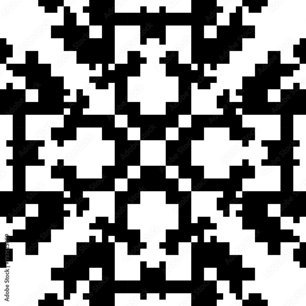 Seamless pattern. Tribal wallpaper. Ancient backdrop. Figures, squares, polygons. Simple shapes ornament. Tribe motif. Ethnic background. Digital paper, web design, textile print, abstract. Vector. Seamless pattern. Tribal wallpaper. Ancient backdrop. Figures, squares, polygons. Simple shapes ornament. Tribe motif. Ethnic background. Digital paper, web design, textile print, abstract. Vector.
