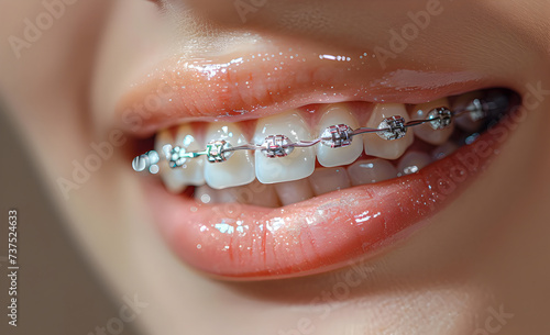 Braces, orthodontic dental care.