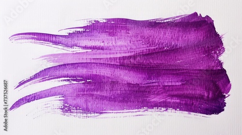 Purple watercolor texture paint stain Shining brush stroke for you amazing design project