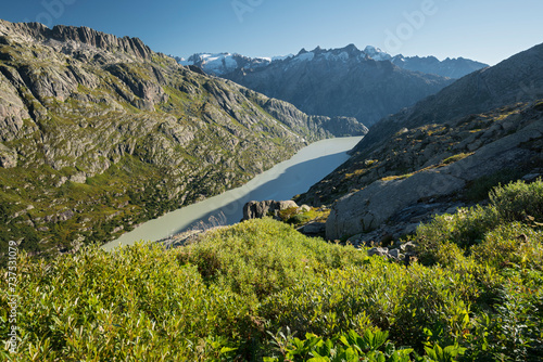 Gärstenhörner, Grimselsee, Grimselpass, Berner Oberland, Schweiz
