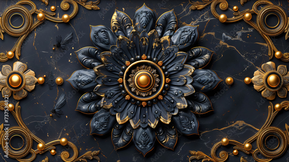 golden decorative background golden decorative background